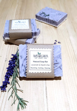 Lavender & Kaolin Clay Soap Bar - Msulwa Life