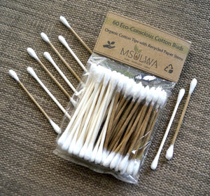 Cotton Buds (Organic Tips with Recycled Paper Stems) - Msulwa Life