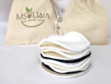 Load image into Gallery viewer, Msulwa Life's Reusable Facial Rounds msulwa-com.