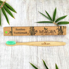 Load image into Gallery viewer, NEW! Msulwa Life's Bamboo Toothbrushes msulwa-com.