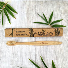 Load image into Gallery viewer, NEW! Msulwa Life's Bamboo Toothbrushes msulwa-com.