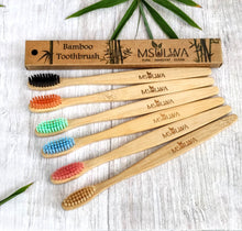 Load image into Gallery viewer, NEW! Msulwa Life's Bamboo Toothbrushes msulwa-com.