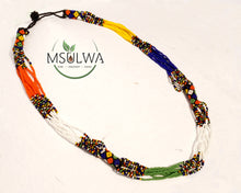 Load image into Gallery viewer, Tribal African Necklace msulwa-com.