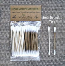 Load image into Gallery viewer, Cotton Buds (Organic Tips with Recycled Paper Stems) - Msulwa Life