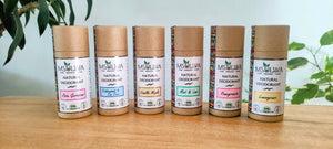 Natural Deodorants (Eco-Friendly & Vegan) - 55 & 33g sizes