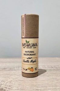 Natural Deodorant (Eco-Friendly & Vegan) - 33g Mini Edition - Msulwa Life