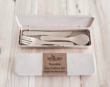 Load image into Gallery viewer, Wheat Straw Cutlery Set
