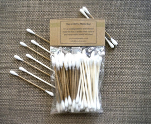 Cotton Buds (Organic Tips with Recycled Paper Stems) - Msulwa Life