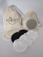 Load image into Gallery viewer, Msulwa Life&#39;s Reusable Facial Rounds msulwa-com.
