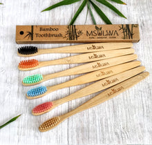 Load image into Gallery viewer, NEW! Msulwa Life&#39;s Bamboo Toothbrushes msulwa-com.
