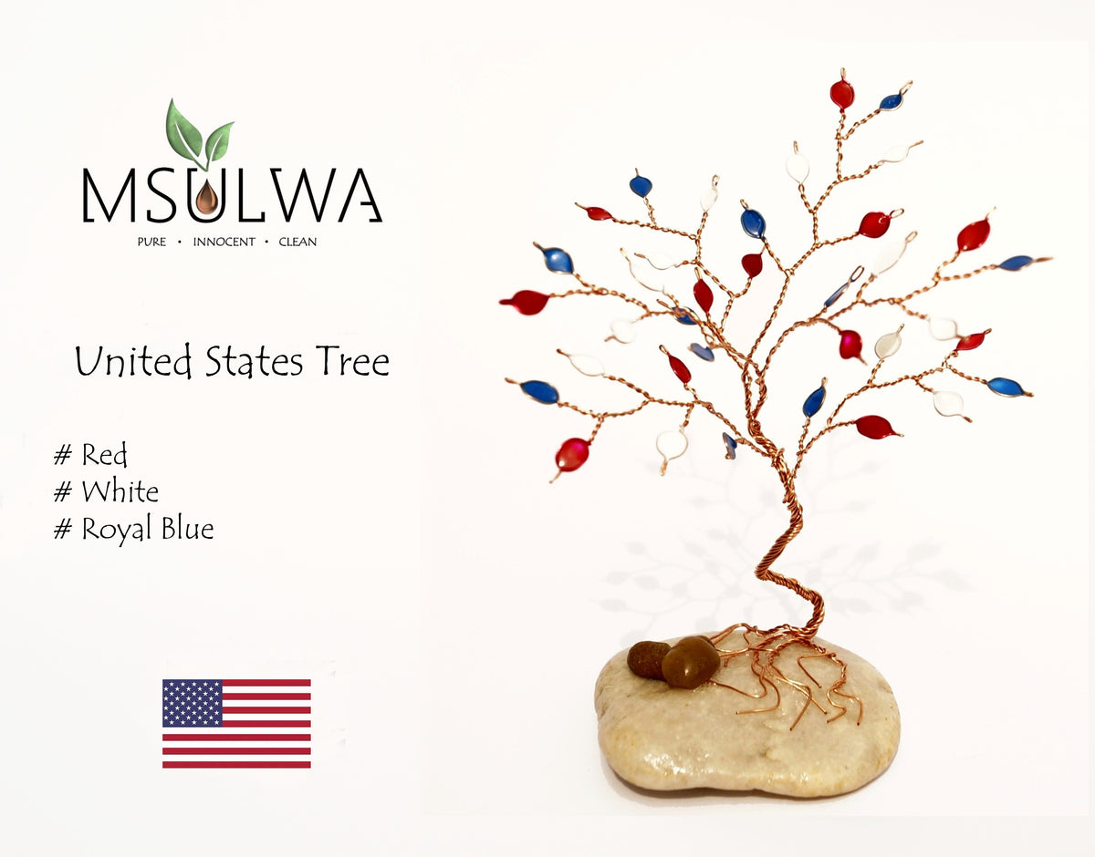 Multicultural Flag Tree Msulwa Tree- Country Flag Colours