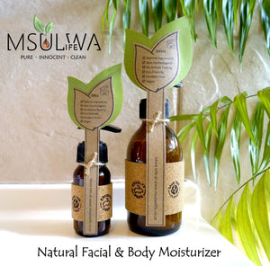 Natural Body Moisturizer - Geranium & Lavender - Msulwa Life